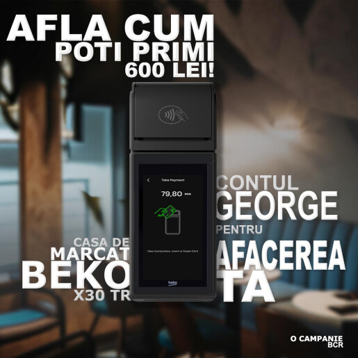 Campanie BCR x Token - Zeus  – Casa de marcat Beko X30TR