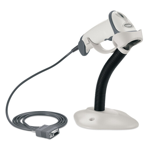 Cititor cod bare Motorola Symbol LS2208 1D Laser - Kit RS232 (serial) - ALB
