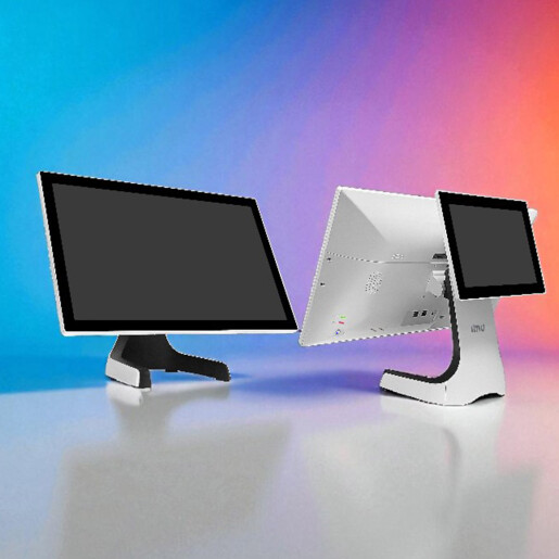 Sistem POS All In One 21.5 inch wide capacitiv touchscreen  model P2C-E250B  