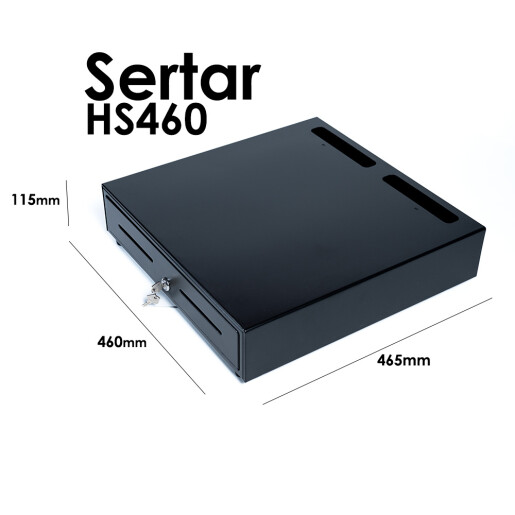 Sertar metalic de bani HS-460 – 12-24 V 