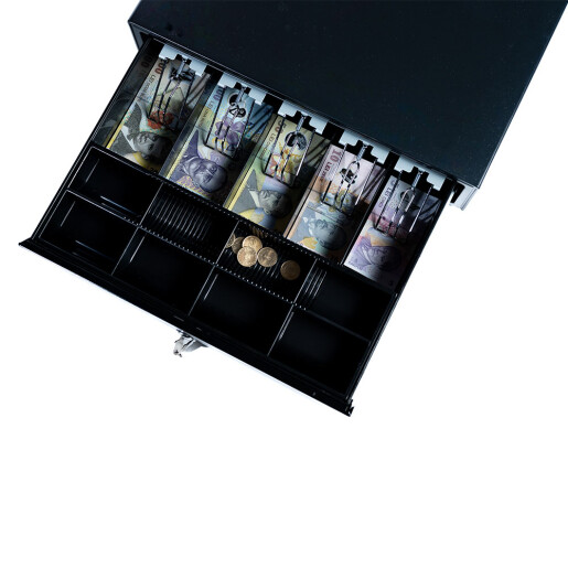 Sertar metalic de bani HS-460 – 12-24 V 