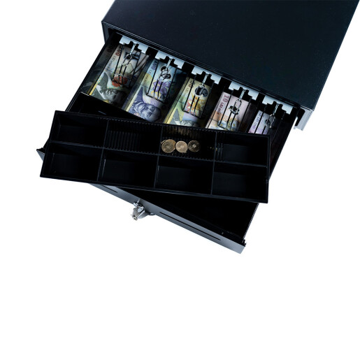 Sertar metalic de bani HS-460 – 12-24 V 