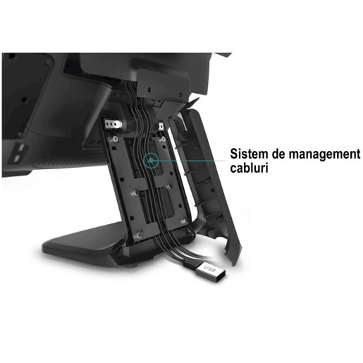 Monitor TouchScreen capacitiv 15” ZT 150L - Stand L