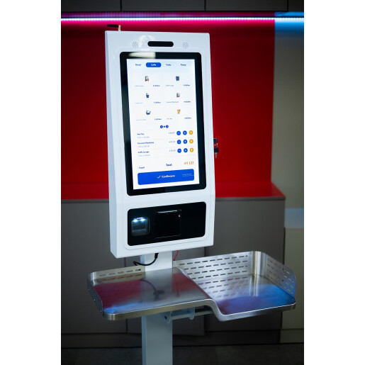 Self Checkout Kiosk cu stand (Kiosk Floor Standing)
