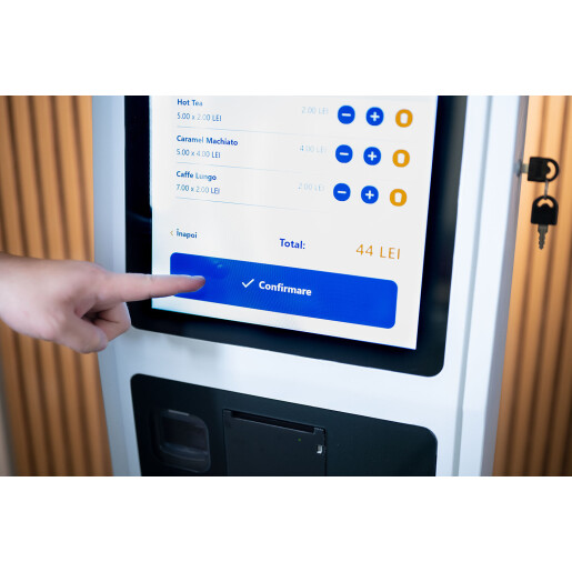 Self Checkout Kiosk cu stand (Kiosk Floor Standing)