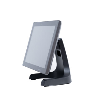POS All in One model P2C seria N250 cu procesor Intel N97, 16BG DDR si 128GB SSD - GRI