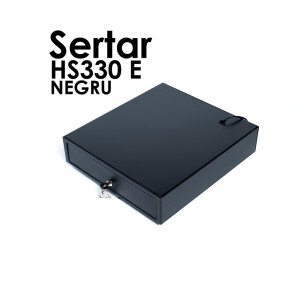 Sertar metalic de Bani HS-330E Negru