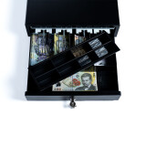 Sertar metalic de Bani HS-330E Negru