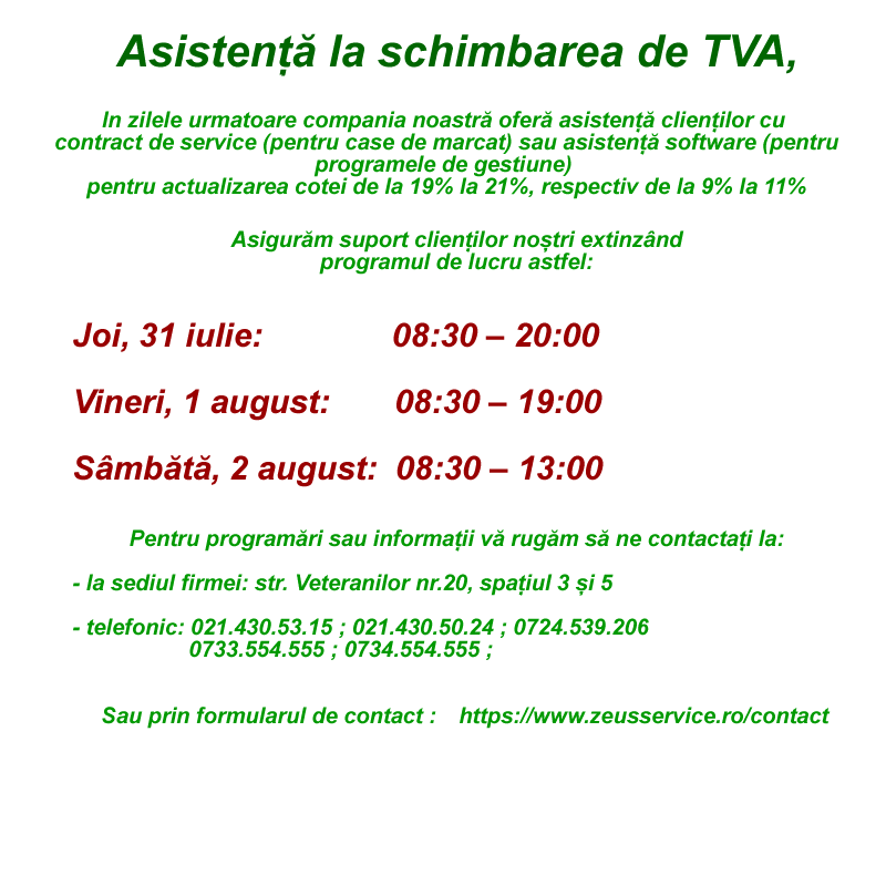 Program TVA 2025